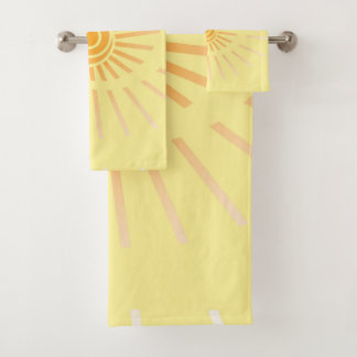 Sunshine 3 bath towel set