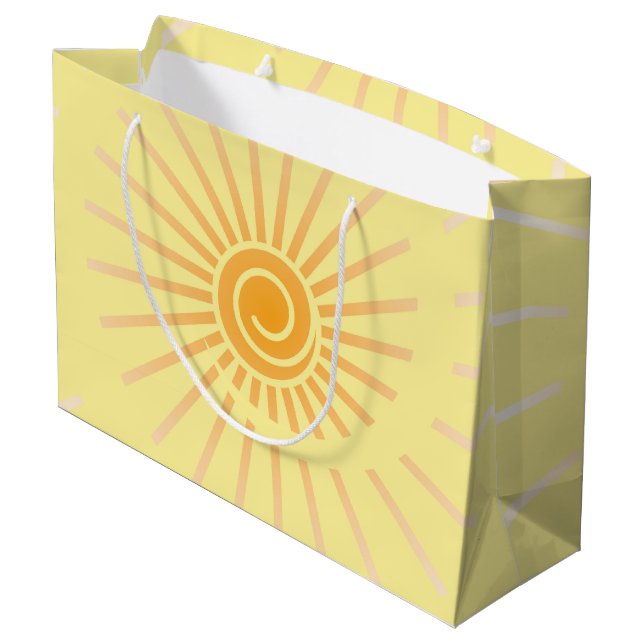 Sunshine 3 large gift bag (Back Angled)