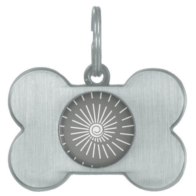 Sunshine 6 pet ID tag (Front)