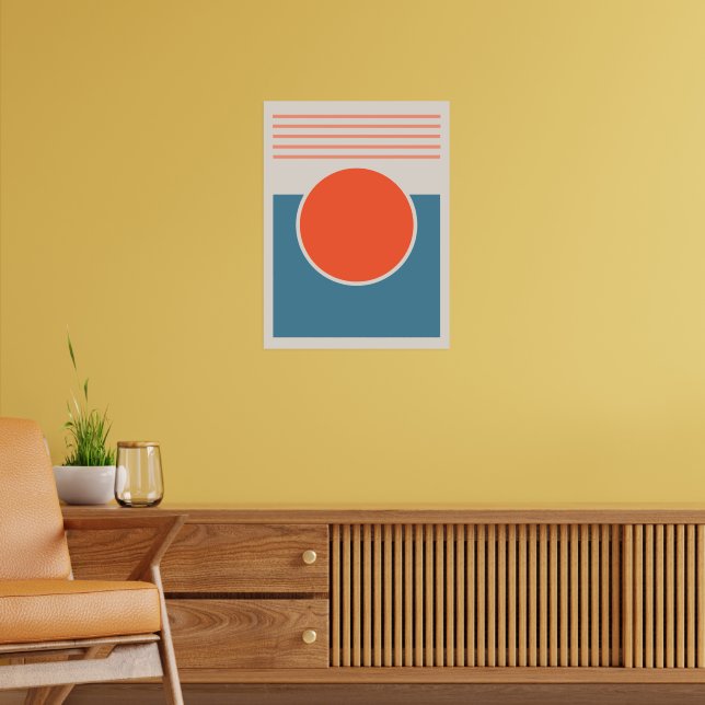 Sunshine Abstract Design Poster (Living Room 2)