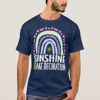 Sunshine and Cake Decoration Cute Rainbow Gift for T-Shirt