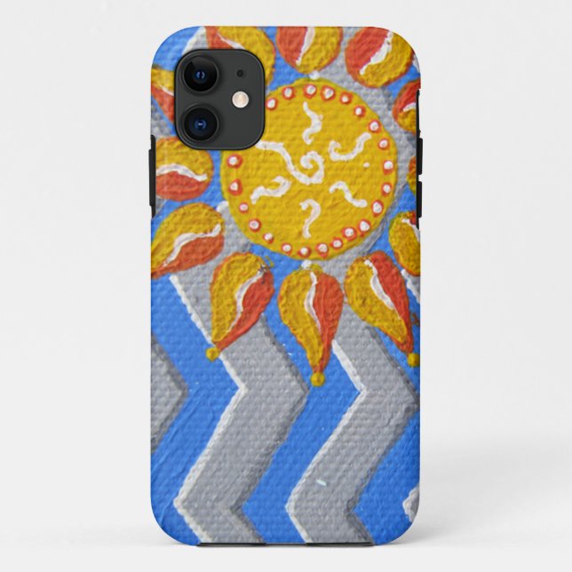 Sunshine and Chevron Case-Mate iPhone Case (Back)