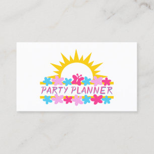 Sunshine And Flowers Business Card