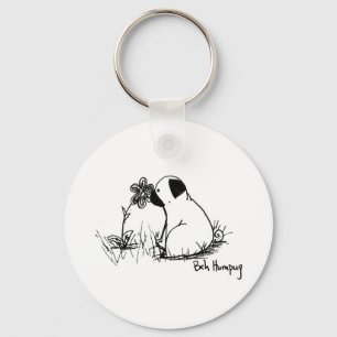 Sunshine and Flowers Keychain