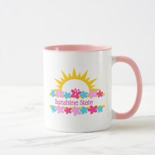 Sunshine And Flowers Mug