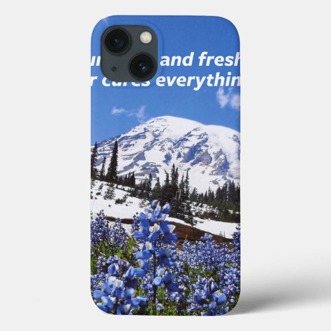 Sunshine and Fresh Air Case-Mate iPhone Case (Back)
