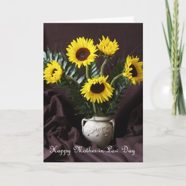 Sunshine and Happiness Mother in Law Day Card (Front)