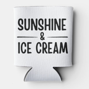 sunshine and ice cream can cooler