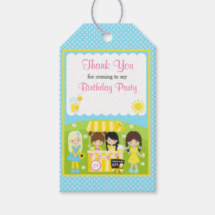 Sunshine and Lemonade Gift Tag