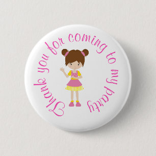 Sunshine and Lemonade 'Thank you for coming'  2 Inch Round Button