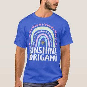 Sunshine and Origami Cute Rainbow Gift for Womens T-Shirt