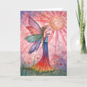 Watercolor Fairy Greeting Cards & Greeting Card Templates | Zazzle CA