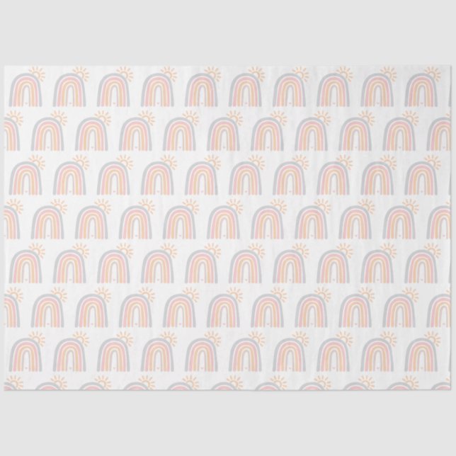 Sunshine and Rainbows Tissue Paper (Front)