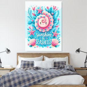 Sunshine and SeaShells Canvas Print
