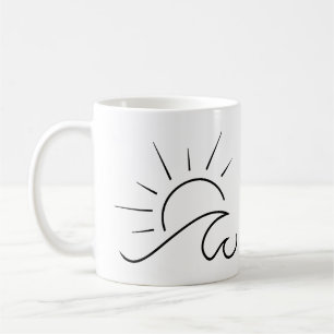 Sunshine and Wave Coffee Mug