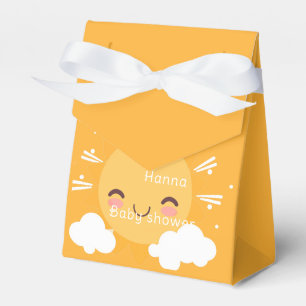 Sunshine baby shower favor box