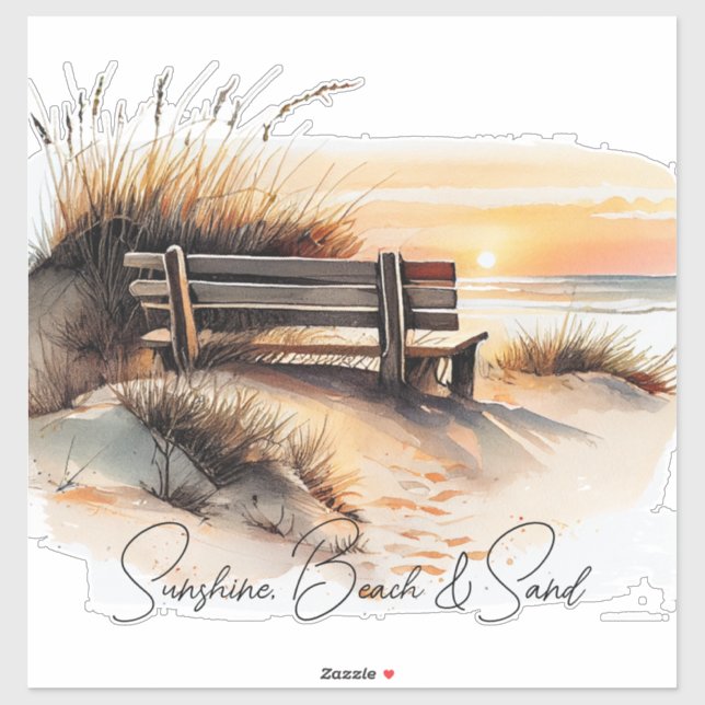 Sunshine Beach Ocean Sunset (Sheet)