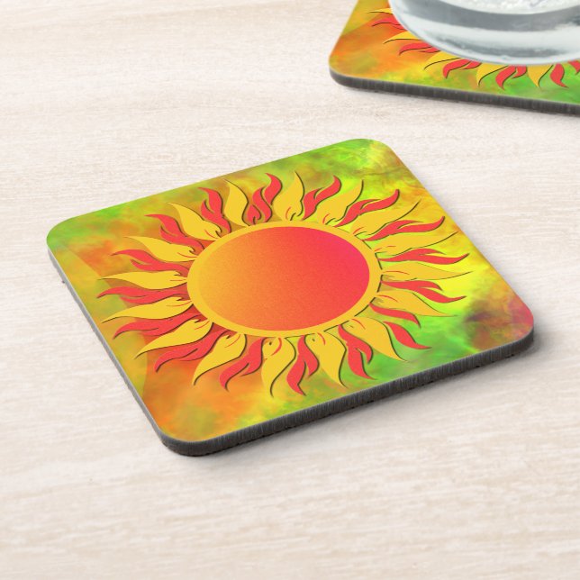Sunshine Beverage Coaster (Left Side)