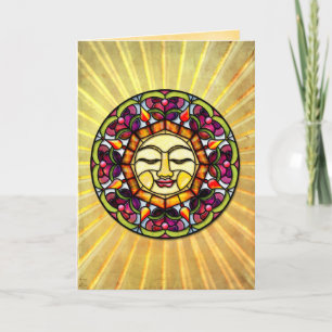 Sunshine - (Blank Greeting Card) Card