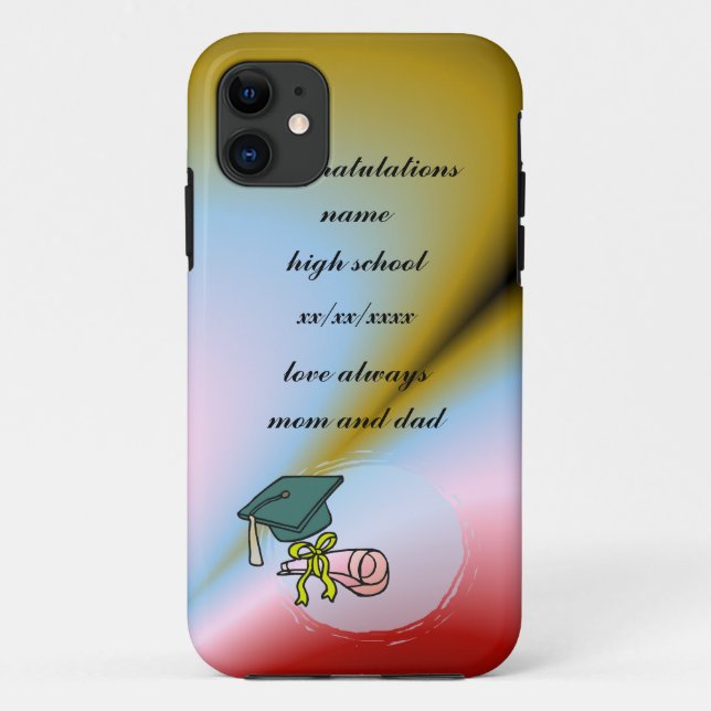 Sunshine Cap & Diploma - Case-Mate iPhone Case (Back)