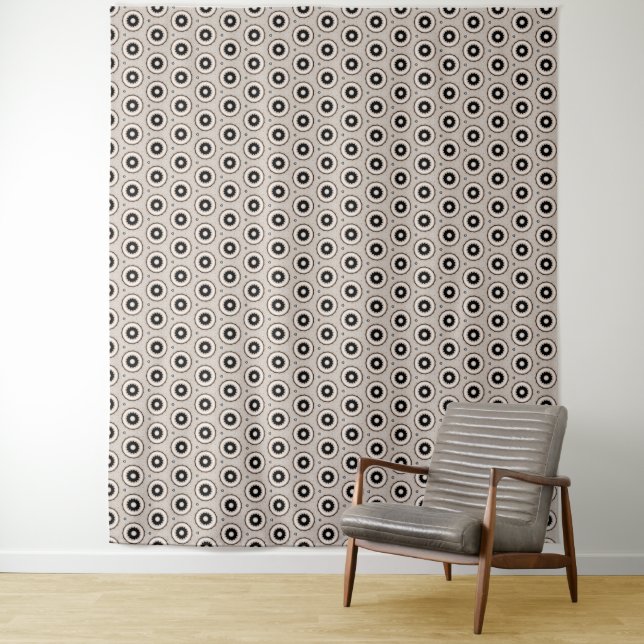  Sunshine Circles Tapestry (In Situ)