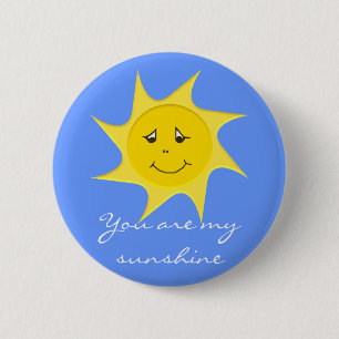 Sunshine Collection 2 Inch Round Button