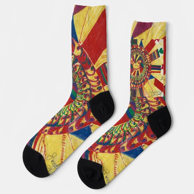 Sunshine Community Socks (Left)