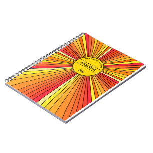 Sunshine Customizable Notebook