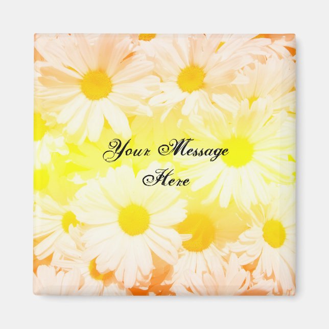 Sunshine Daisy Magnet (Front)