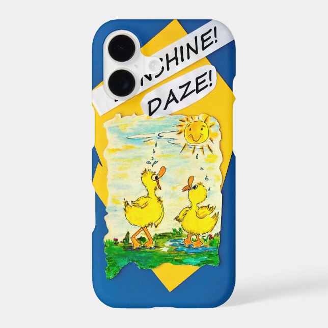 "Sunshine Daze" iPhone 11 Cell Case (Back)