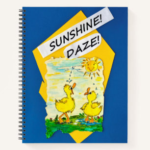 "Sunshine Daze" Notebook