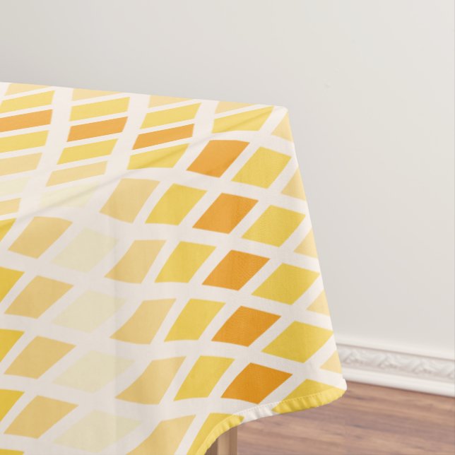 Sunshine Diamond Ombre Tablecloth (In Situ)