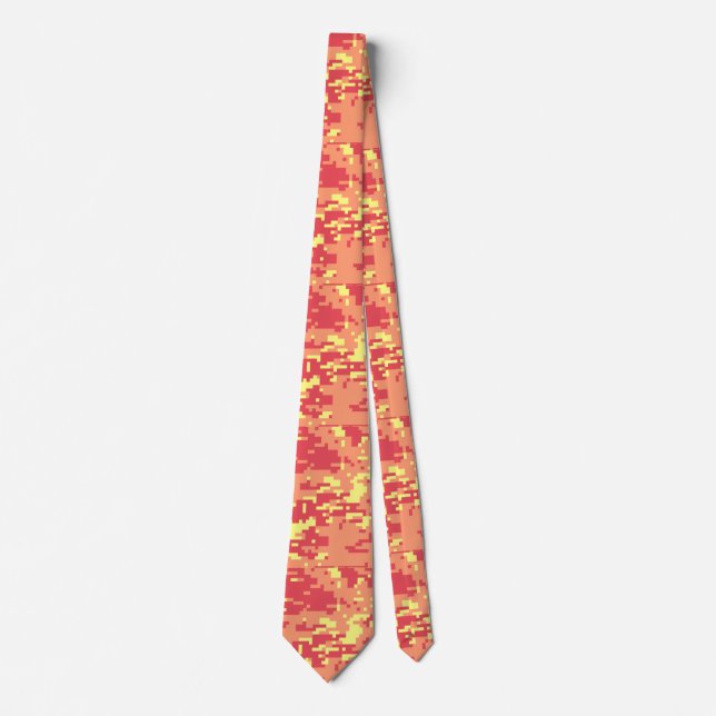 Sunshine Digital Camo Pattern Tie (Front)