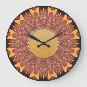 Sunshine Earth Love Wall Clock