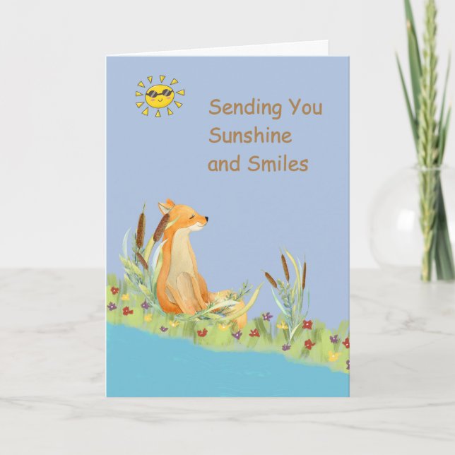 Sunshine et Sourires bien obtenir carte pour les e (Devant)