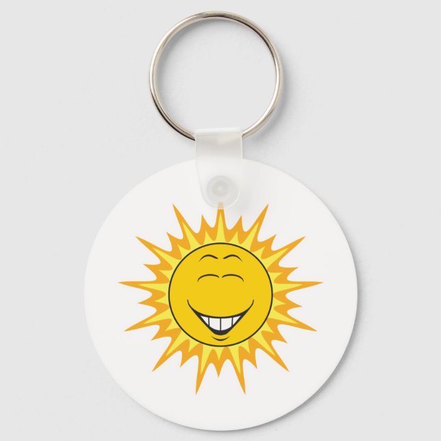 Sunshine Face Keychain (Front)
