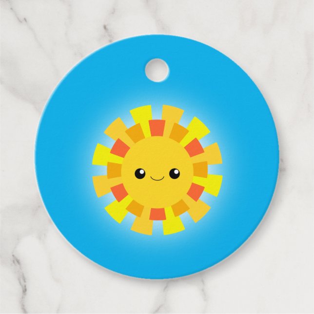 Sunshine Favour Tags (Front)