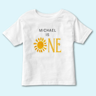 Sunshine First Birthday Personalized Toddler T-shirt