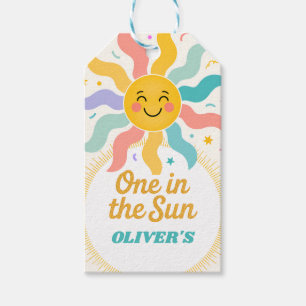 Sunshine First Birthday Tags