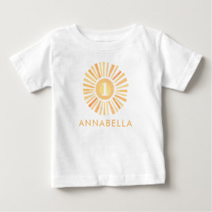 Sunshine gender neutral First 1st Birthday Baby T-Shirt