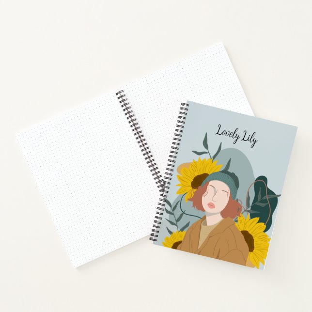 sunshine girl  notebook (Inside)