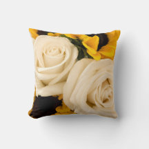 Sunshine & Grace White Rose and Sunflower Photo