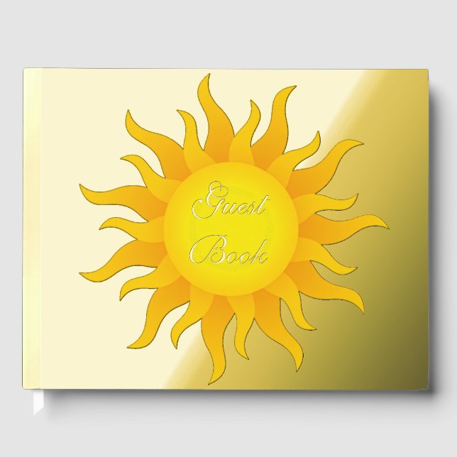 Sunshine Guest Book (Front)