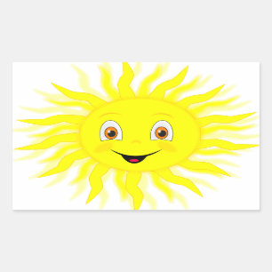 Sunshine Happy Face Sticker