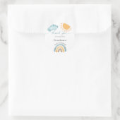 Sunshine Here Comes The Son Thank You Classic Round Sticker (Bag)
