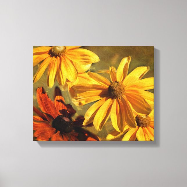 Sunshine in my Garden Canvas Print (Front)