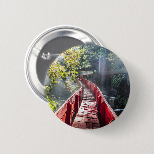 Sunshine in the Termas Geometricas, Conaripe, Chil 2 Inch Round Button