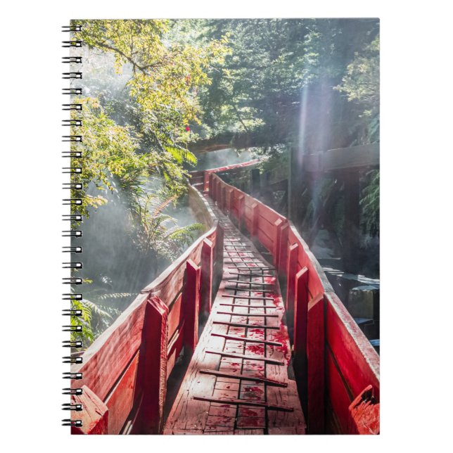 Sunshine in the Termas Geometricas, Conaripe, Chil Notebook (Front)