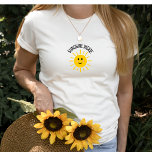 Sunshine Inside T-Shirt<br><div class="desc">Spread sunshine with this empowering,  "Sunshine inside" t-shirt! Matching collection available!</div>