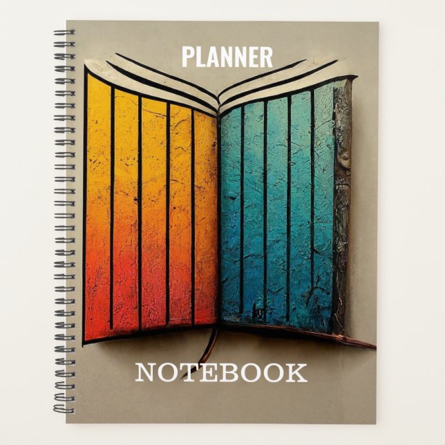 Sunshine-Inspired 12-Month Planner (Front)